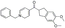 (+)-1-Benzyl-4-(5,6-Dimethoxy-L-Oxoindan-2-YlMethyl)Pyridine Struktur