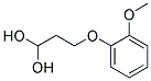 2-methoxyphenoxy Propanediol Struktur