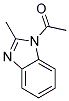 1-acetyl-2-mthylbenzimidazole Struktur