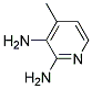 2,3-DIAMINO-4-PICOLINE Struktur