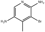 2,5-DIAMINO-3-BROMO-4-PICOLINE Struktur