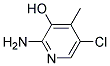 2-AMINO-3-HYDROXY-5-CHLORO-4-PICOLINE Struktur