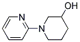 1-pyridin-2-ylpiperidin-3-ol Struktur