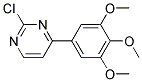 2-Chloro-4-(3,4,5-trimethoxy-phenyl)-pyrimidine Struktur