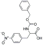 2-{[(benzyloxy)carbonyl]amino}-3-(4-nitrophenyl)propanoic acid Struktur