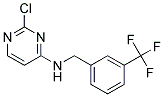 2-chloro-N-[3-(trifluoromethyl)benzyl]pyrimidin-4-amine Struktur