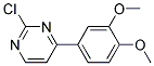 2-Chloro-4-(3,4-dimethoxy-phenyl)-pyrimidine Struktur