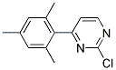 2-Chloro-4-(2,4,6-trimethyl-phenyl)-pyrimidine Struktur