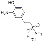 2-AMINOPHENOL-4-N-ETHYLSULFONAMIDE HYDROCHLORIDE Struktur