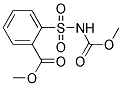 2-[(CARBOMETHOXY)AMINOSULFONY]BENZOIC ACID METHYL ESTER Struktur