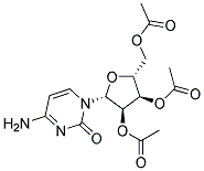 2',3',5'-TRI-O-ACETYLCYTIDINE Struktur