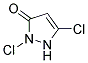 2,5-Dichloropyrazolone Struktur