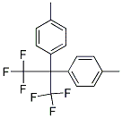 1,1,1,3,3,3-HEXAFLUORO-2,2-DI(P-TOLYL)PROPANE Struktur