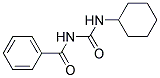 1-BENZOYL-3-CYCLOHEXYLUREA Struktur