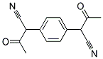 2,2'-(P-PHENYLENE)BIS(3-OXOBUTYRONITRILE) Struktur