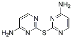 2,2'-THIOBIS(4-PYRIMIDINAMINE) Struktur