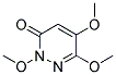 2,5,6-TRIMETHOXY-3(2H)-PYRIDAZINONE Struktur