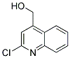 2-CHLORO-4-QUINOLINEMETHANOL Struktur