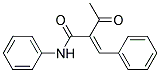 2-BENZYLIDENEACETOACETANILIDE Struktur