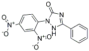 1,2-Dihydro-2-(2,4-dinitrophenyl)-5-phenyl-3H-1,2,4-triazol-3-one Struktur