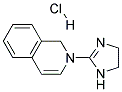 2-(4,5-DIHYDROIMIDAZOL-2-YL)ISOQUINOLINE HYDROCHLORIDE Struktur