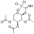 2,3,4-TRI-O-ACETYL-B-D-XYLOPYRANOSYL TRICHLOROACETIMIDATE Struktur