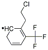 2-CHLOROETHYL-[3-(TRIFLUOROMETHYL)PHENYL] Struktur