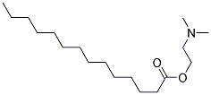 2-(DIMETHYLAMINO)-ETHYL MYRISTATE Struktur