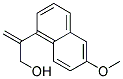 2-(6-METHOXYNAPHTHYL)ALLYL ALCOHOLL Struktur