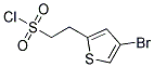 2-(4-BROMOTHIOPHEN-2-YL)ETHANESULFONYL CHLORIDE Struktur