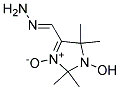 1-HYDROXY-4-FORMYL-2,2,5,5-TETRAMETHYL-3-IMIDAZOLINE-3-OXIDE HYDRAZON Struktur