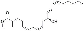 11(S)-HYDROXY-(5Z,8Z,12E,14Z)-EICOSATETRAENOIC ACID DIMETHYLESTER Struktur