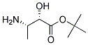 1,1-DIMETHYLETHYL (2S,3S)-3- AMINO-2-HYDROXYBUTANOATE, Struktur