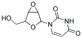 1-(4-(HYDROXYMETHYL)-3,6-DIOXA-BICYCLO[3.1.0]HEXAN-2-YL)PYRIMIDINE-2,4(1H,3H)-DIONE Struktur