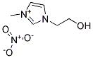 1-(2'-HYDROXYLETHYL)-3-METHYLIMIDAZOLIUM NITRATE Struktur