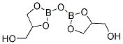 [2-(4-HYDROXYMETHYL-[1,3,2]DIOXABOROLAN-2-YLOXY)-[1,3,2]DIOXABOROLAN-4-YL]-METHANOL Struktur