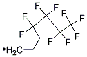 (1H,1H,2H,2H-PERFLUORO-N-HEXYL)METHYL Struktur