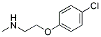 2-(4-CHLOROPHENOXY)-N-METHYLETHANAMINE Struktur