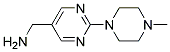 (2-(4-Methylpiperazin-1-yl)pyrimidin-5-yl)methanamine Struktur