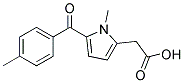 2-(5-(4-Methyl-benzoyl)-1-methyl-1H-pyrrol-2-yl)acetic acid Struktur