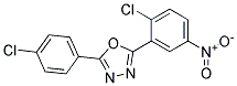 2-(2-CHLORO-5-NITROPHENYL)-5-(4-CHLOROPHENYL)-1,3,4-OXADIAZOLE, TECH Struktur