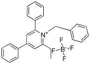 1-BENZYL-2-ETHYL-4,6-DIPHENYLPYRIDINIUM TETRAFLUOROBORATE, TECH Struktur