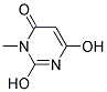 2,6-DIHYDROXY-3-METHYL-3,4-DIHYDROPYRIMIDIN-4-ONE, TECH Struktur