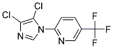 2-(4,5-DICHLORO-1H-IMIDAZOL-1-YL)-5-(TRIFLUOROMETHYL)PYRIDINE, TECH Struktur