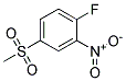 1-FLUORO-4-(METHYLSULFONYL)-2-NITROBENZENE, TECH Struktur