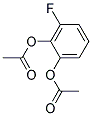 2-(ACETYLOXY)-3-FLUOROPHENYL ACETATE, TECH Struktur