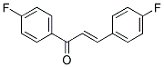 1,3-DI(4-FLUOROPHENYL)PROP-2-EN-1-ONE Struktur