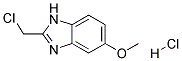 2-CHLOROMETHYL-5-METHOXYBENZIMIDAZOLEHYDROCHLORIDE Struktur