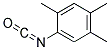 2,4,5-TRIMETHYLPHENYLISOCYANATE Struktur