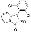 1-(2,6-DICHLOROPHENYL)INDOLIN-2,3-DIONE Struktur